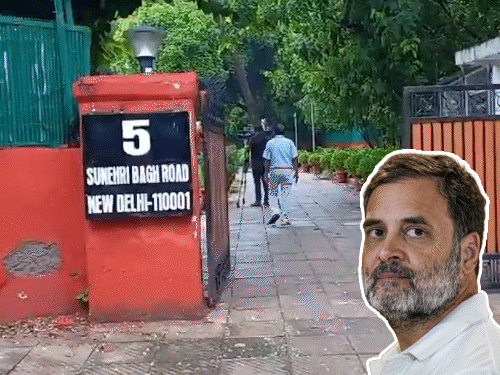 राहुल गांधी का नया पता- लुटियंस जोन का सुनहरी बाग: 55वें जन्मदिन पर शिफ्टिंग शुरू की; अभी मां सोनिया के घर में रहते हैं